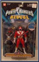 Red Rescue Armor Power Ranger from Power Rangers Lightspeed Rescue - Rescue Armor manufactured by Bandai [Front]