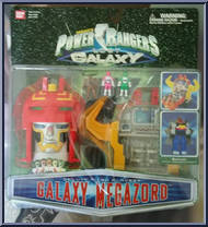 Galaxy Megazord from Power Rangers Lost Galaxy - Micro Playsets manufactured by Bandai [Front]