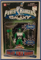 Talking Green Galaxy Power Ranger Action Figure