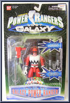 Talking Red Galaxy Power Ranger Action Figure