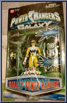 Talking Yellow Galaxy Power Ranger Action Figure