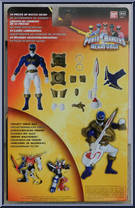 Armored Ultra Mode Blue Ranger from Power Rangers Megaforce - Armored manufactured by Bandai [Back]