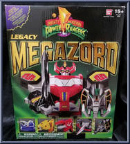 Legacy Megazord from Power Rangers Megaforce - Megazords manufactured by Bandai [Front]