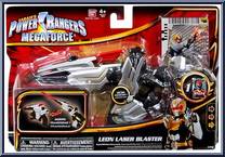 Leon Laser Blaster from Power Rangers Megaforce - Role Play manufactured by Bandai [Front]
