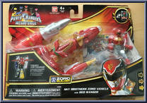 Sky Brothers Zord Vehicle and Red Ranger Action Figure