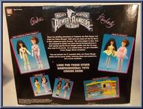 Yellow & Pink Rangers (Aisha & Kimberly) (Movie) from Power Rangers Mighty Morphin - For Girls manufactured by Bandai [Back]