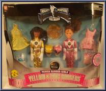 Yellow & Pink Rangers (Aisha & Kimberly) (Movie) Action Figure