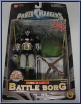 Black Battle Borg from Power Rangers Mighty Morphin - Battle Borgs manufactured by Bandai [Front]