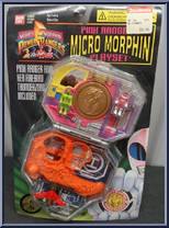 Pink Ranger from Power Rangers Mighty Morphin - Micro Morphin Playsets manufactured by Bandai [Front]