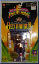 Red Ranger from Power Rangers Mighty Morphin - Auto Morphin Special Edition manufactured by Bandai [Front]