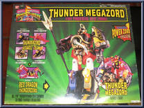 Thunder MegaZord from Power Rangers Mighty Morphin - Zords manufactured by Bandai [Front]