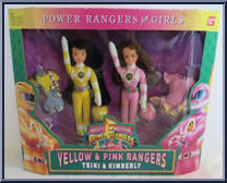 Yellow & Pink Rangers (Trini & Kimberly) Action Figure