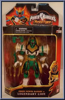 Green Power Ranger to Legendary Lion from Power Rangers Mystic Force - 6.5" Scale manufactured by Bandai [Front]