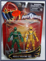 Gree / Yellow from Power Rangers Mystic Force - Mega Figure Sets manufactured by Bandai [Front]