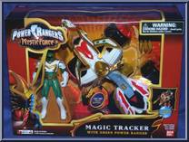 Magic Tracker with Green Power Ranger Action Figure