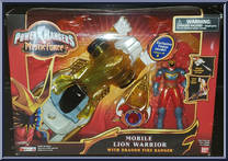 Mobile Lion Warrior with Dragon Fire Ranger Action Figure