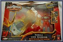 Mobile Lion Warrior with Dragon Fire Ranger from Power Rangers Mystic Force - Vehicles manufactured by Bandai [Front]