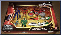 Power Rangers Mystic Force Mega Vehicle Set Action Figure
