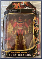 Red Power Ranger to Fury Dragon from Power Rangers Mystic Force - 6.5" Scale manufactured by Bandai [Front]