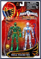 Red / White from Power Rangers Mystic Force - Mega Figure Sets manufactured by Bandai [Front]