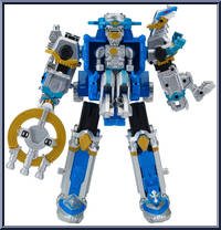 Astro Megazord & Claw Set from Power Rangers Ninja Steel - Basic Series manufactured by Bandai [Loose]
