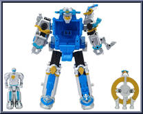 Astro Megazord & Claw Set from Power Rangers Ninja Steel - Basic Series manufactured by Bandai [Loose]