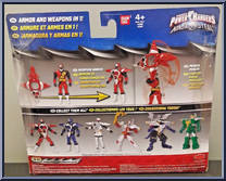 Armored Red Ranger from Power Rangers Ninja Steel - Armored manufactured by Bandai [Back]