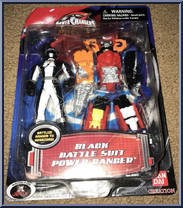 Black Battle Suit Power Ranger from Power Rangers Operation Overdrive - Zord Armor manufactured by Bandai [Front]