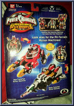 Pink Ranger and Yellow Ranger from Power Rangers Operation Overdrive - Disney manufactured by Bandai [Back]