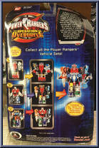 TransMax Vehicles - Set A from Power Rangers Operation Overdrive - TransMax Vehicles manufactured by Bandai [Back]