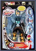 Moto-Morph Ranger Black from Power Rangers RPM - Moto-Morph manufactured by Bandai [Front]