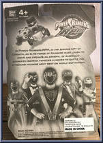 Throttle Lion Ranger from Power Rangers RPM - Throttle manufactured by Bandai [Back]