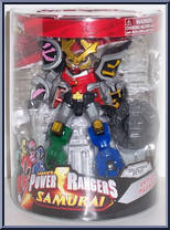 RPM High Octane Megazord from Power Rangers Samurai - Megazords manufactured by Bandai [Front]