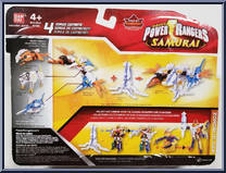 Red Ranger TigerZord from Power Rangers Samurai - Zords manufactured by Bandai [Back]