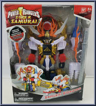 Samurai Gigazord from Power Rangers Samurai - Megazords manufactured by Bandai [Front]