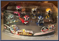 Samurai Smash Rangers from Power Rangers Samurai - Mini manufactured by Bandai [Front]