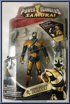 Switch Morphin Gold Ranger from Power Rangers Samurai - Morphin manufactured by Bandai [Front]