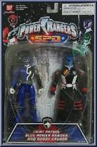 Light Patrol Blue Ranger And Doggy Cruger from Power Rangers SPD - 2-Packs manufactured by Bandai [Front]