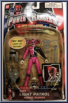 Pink Light Patrol Power Ranger from Power Rangers SPD - Light Patrol manufactured by Bandai [Front]