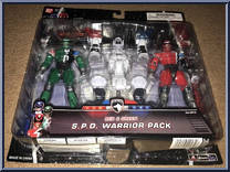 Red & Green S.P.D. Warrior Pack from Power Rangers SPD - 2-Packs manufactured by Bandai [Front]