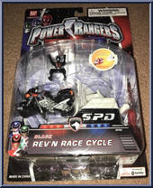 Black Rev N Race Cycle Action Figure