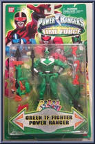 Green TF Fighter Power Ranger Action Figure