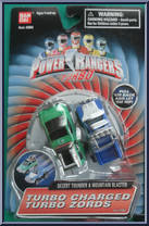 Desert Thunder & Mountain Blaster from Power Rangers Turbo - Turbo Charged Turbo Zords manufactured by Bandai [Front]