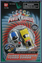 Robo Racer & Dune Star from Power Rangers Turbo - Turbo Charged Turbo Zords manufactured by Bandai [Front]
