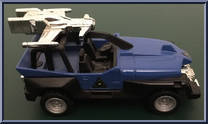 Storm Blaster from Power Rangers Turbo - Real Metal Turbo Rangers Vehicles manufactured by Bandai [Loose]