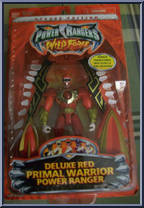Deluxe Red Primal Warrior Power Ranger Action Figure
