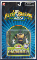 Gold Ranger (Staff Whirling) from Power Rangers Zeo - Rangers manufactured by Bandai [Front]