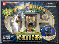 Gold Ranger's Zeonizer from Power Rangers Zeo - Role Playing manufactured by Bandai [Front]