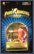 Zeo Ranger I (Shield Spinning Action) from Power Rangers Zeo - Rangers manufactured by Bandai [Front]