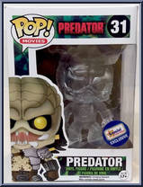 Predator (Clear) from Predator - Pop! Vinyl Figures manufactured by Funko [Front]